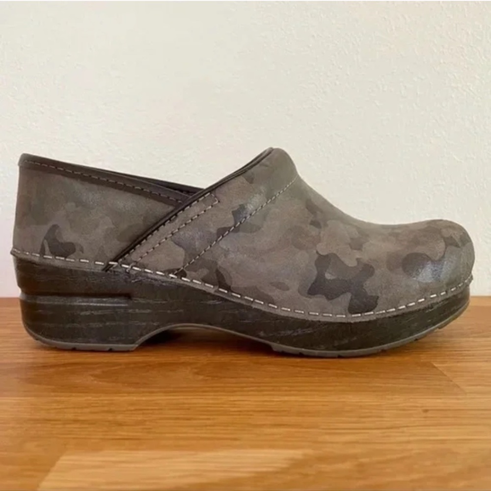 Dansko Professional Camo Leather Clog